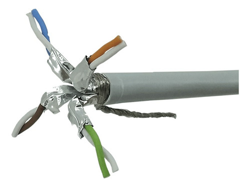 Cabo De Rede Cat7 A Blindado Sftp 250 Metros