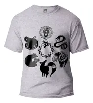 Comprar Playera Seven Deadly Sins Siete Pecados Capitales Símbolos