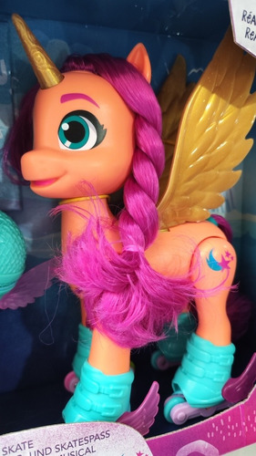 My Little Pony New Generation Sunny Starscout Canta Y Patina