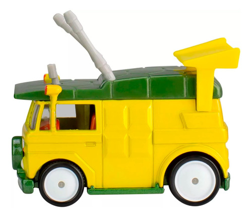 Hot Wheels Premium Tortugas Ninja Party Wagon De 6 Cm R/goma