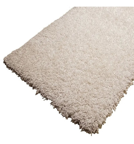 Carpeta Alfombra Satori Shaggy Blanca 60 X 110 Cm Soul