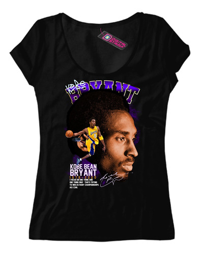 Remera Mujer Kobe Bryant Nba Lakers 8 1970-2020 Kb11 Dtg 