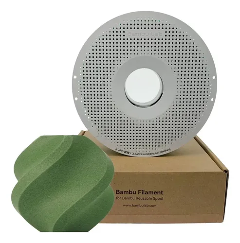 Filamento 3D Pla-Cf De Bambu Lab, 1 Kg Verde Matcha