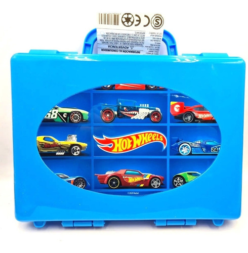 Hot Wheels Valija Porta 15 Autos Nuevo Pce Faydi Bigshop