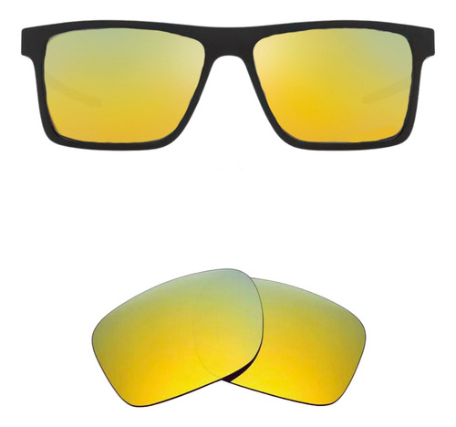 Lente De Reposição Para Mormaii Banks - M0050 Cor Dourado