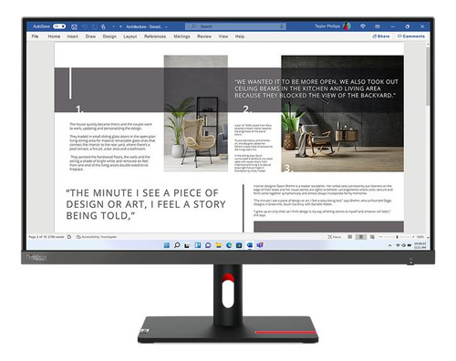 Lenovo Thinkvision S27i-30 Color Negro