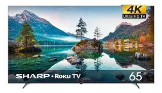 Sharp Pantalla 65puLG. 4k Uhd Smart Tv