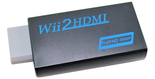 Adaptador Negro Hdmi Para Nintendo Wii (reganimers)