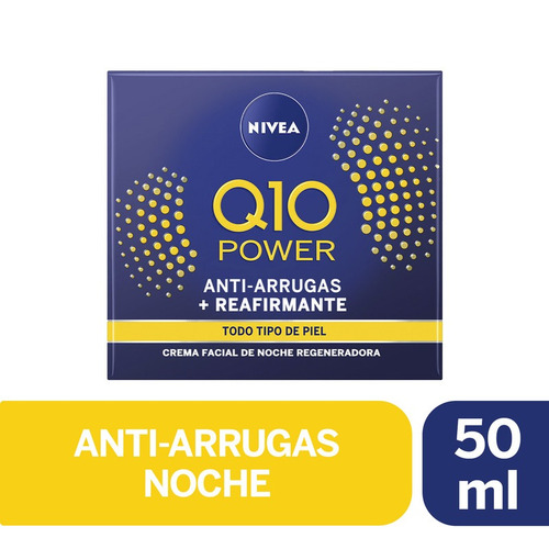 Crema Facial Antiarrugas Noche Q10 Power Nivea 50ml