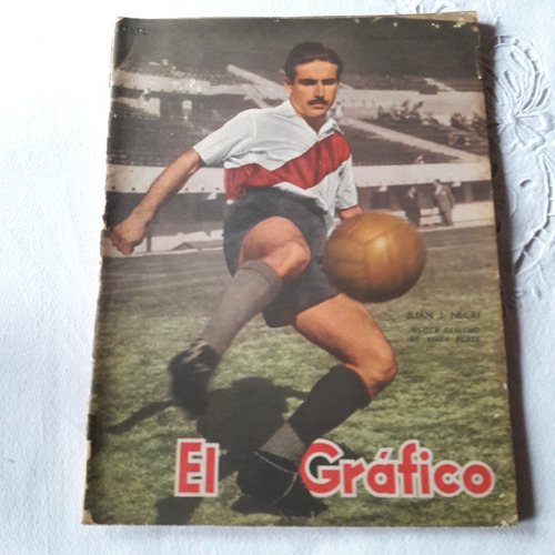 Revista El Grafico Nº 1572 Septiembre 1949 Juan Negri River