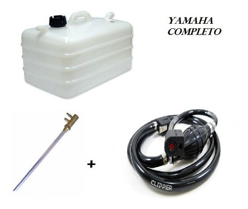 Tanque Combustível 28 L Motor Popa Yamaha Reforçado