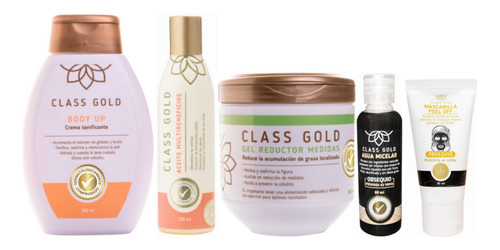 Kit Aceite Gel Y Body Up Class Gold Classgold