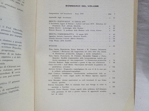 Imagen 3 de 7 de Atti Accademia Ligure Di Scienze E Lettere Vol 36 1980