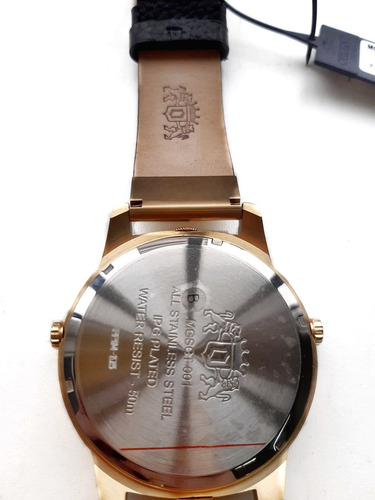 Imagem 4 de 10 de Relogio Masculino Orient Mgsct001 P2px Dourado