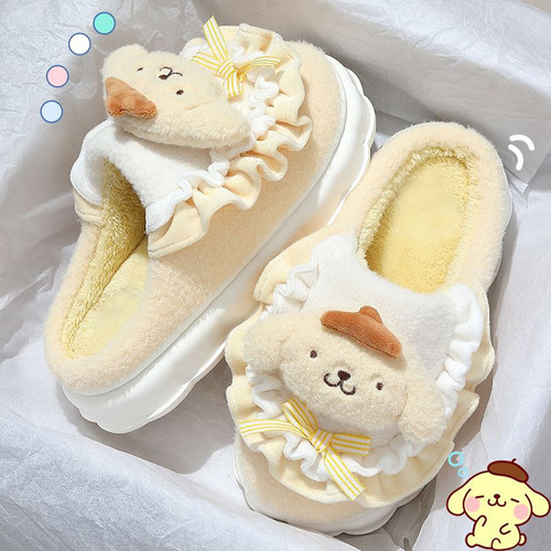 Pantuflas De Algodón Con Dibujos Animados Lindos De Sanrio