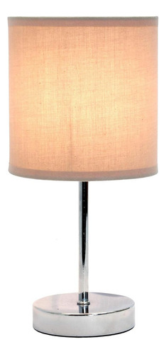 Mesa De Centro Básica Cromada Simple Designs Lt2007-gry...