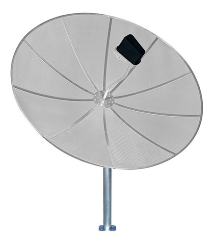 Antena Parabólica Banda C Via Satélite Telada 190cm 1.9 Mts