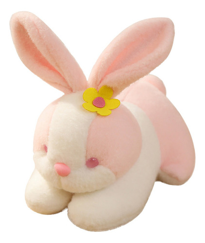 Lindo Conejito Peluche Pascua, Flor, Conejito