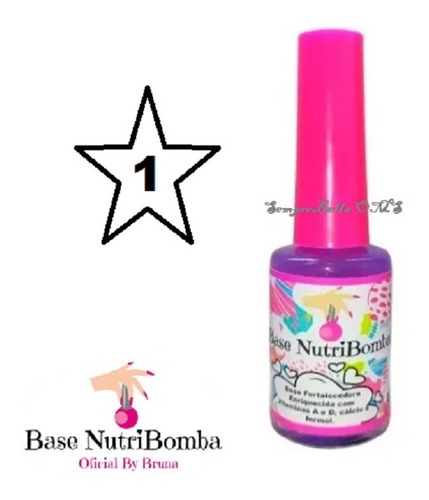 Esmaltes Nutribomba De Unhas Manicure E Pedicure 9ml