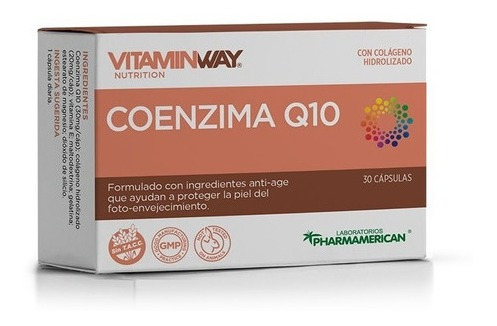 Vitaminway Coenzima Q10 30 Capsulas 