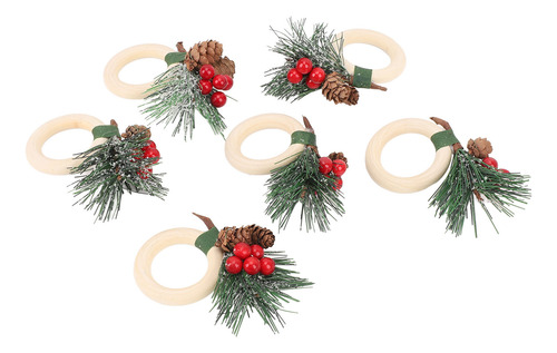 Servilletas Navideñas Para Decoración De Mesa Con Forma De C