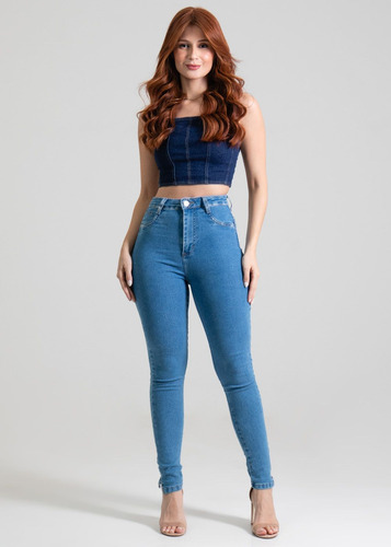 Calça Jeans Sawary Push Up - 273970