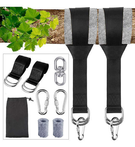 Kit Colgante M Hamaca Antideslizante Columpio Silla Correa.
