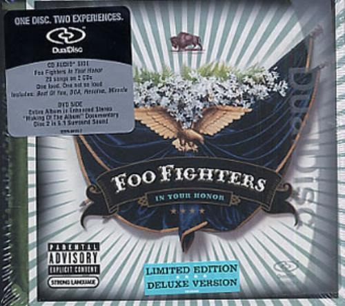 Foo Fighters In Your Honor Limited Edition 2 Dvd Cd Deluxe