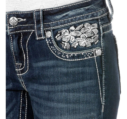 calça jeans feminina com strass