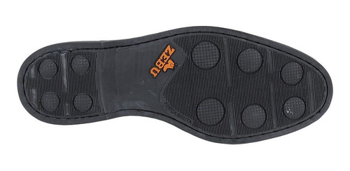 Imagem 4 de 7 de Botina Masculina Zebu Preta Original Cano Curto 23216