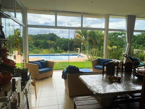 Imagem 2 de 24 de Chácara No Condomínio Nova Rheata Em Boituva. 3 Dormitórios, Piscina, Churrasqueira. - Ch00626 - 70460773