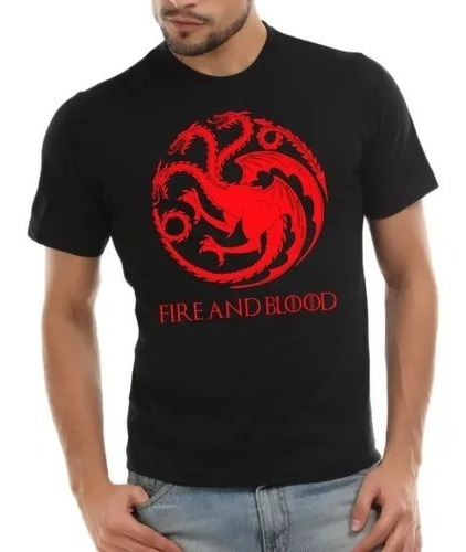 Playera Game Of Thrones Targaryen 