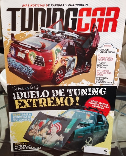 5 Revistas Tunning Car Y 1 Revista Power Cars 