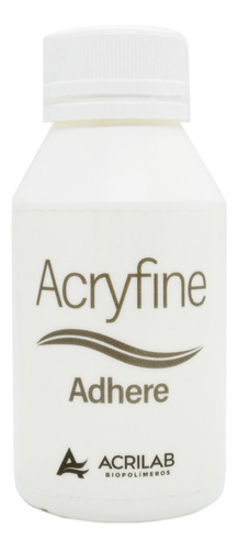 Acryfine Adhere Limpieza Uñas Esculpidas Manicuría X100ml