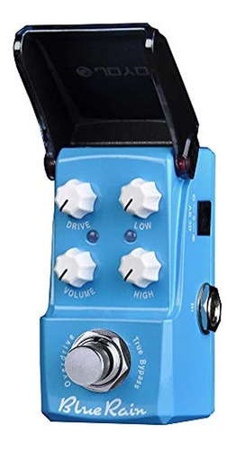 Joyo Blue Rain Overdrive Mini Pedal Para Efectos De Pedal De