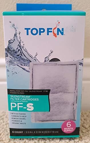 Top Fin Silenstream Pf-s Small Filter Cartridges (6 Count) R