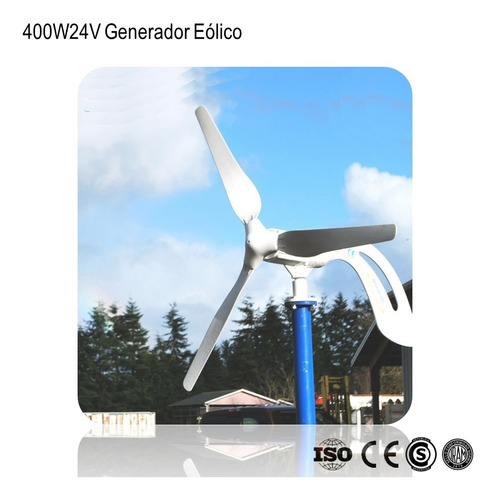 Inversor Generador Eolico 400 Watts 24v Kit Completo