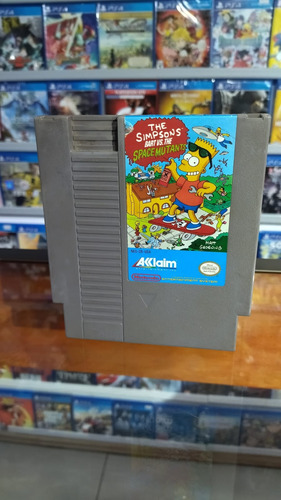 The Simpsons Bart Vs The Space Mutans Nintendo (Usado)