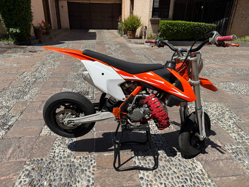 Ktm Sx 85 Convertida Para Pista, Con Equipo Adicional