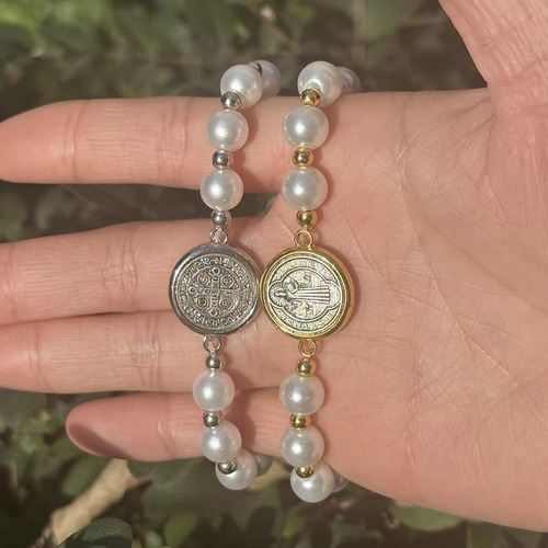 Pulsera De Mujer, Joyería Religiosa Ajustable