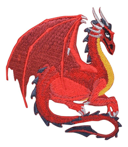 Red Dragon - Parche Bordado Planchar