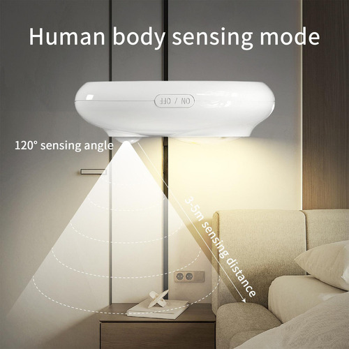 Luz Nocturna Con Sensor De Movimiento Luz Para Dormitorio Ac