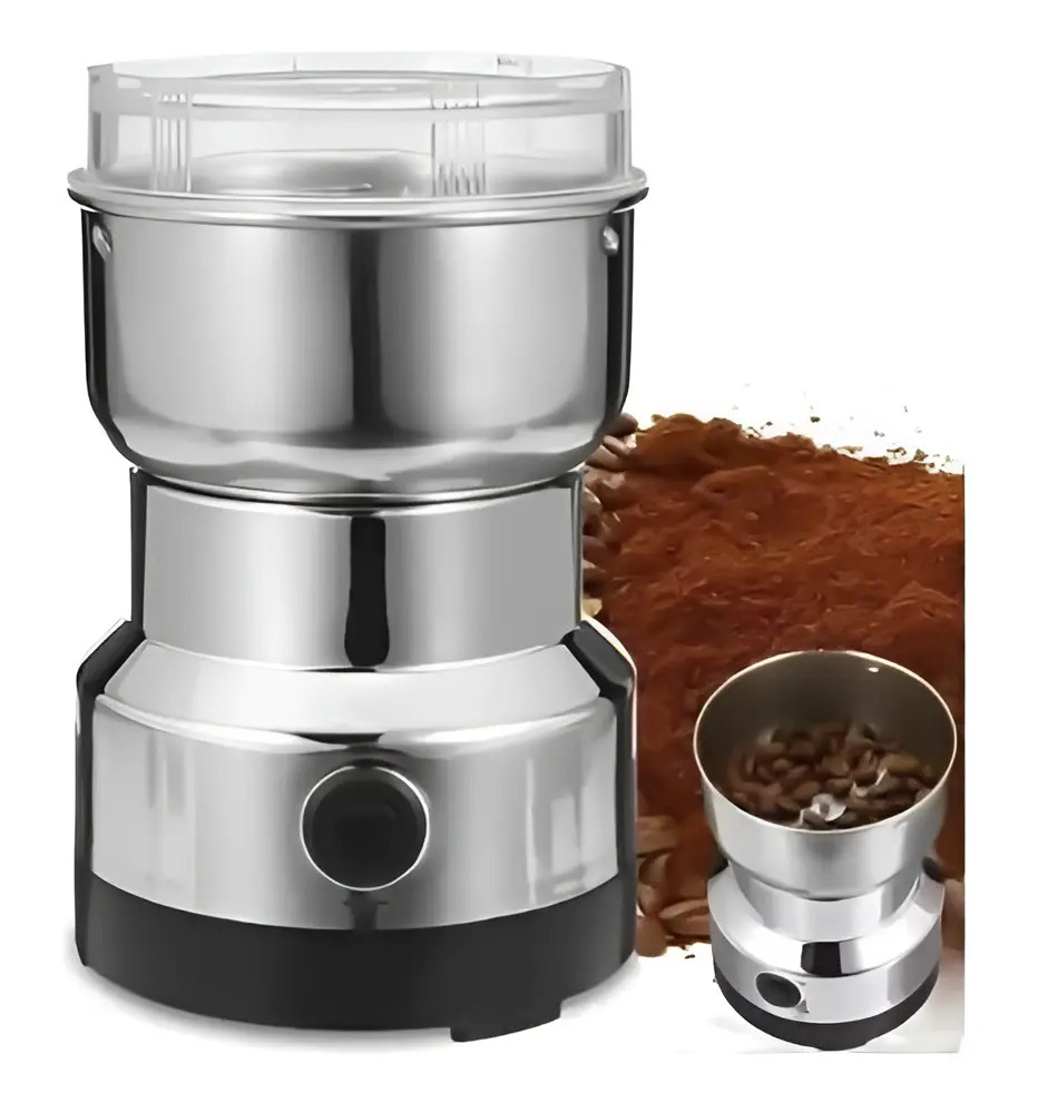 Molinillo Eléctrico Nima NM-8300 Gris para Café y Semillas