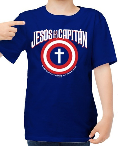 Playeras Cristianas Capitán Niño Xtomorfosis