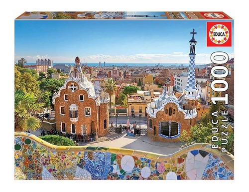 Puzzle Rompecabezas Educa 1000 Pzs Vista De Barcelona 17966