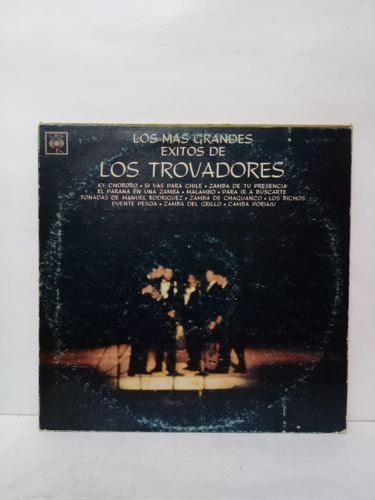 Los Trovadores- Los Más Grandes Exitos De Los Trovadores- Lp