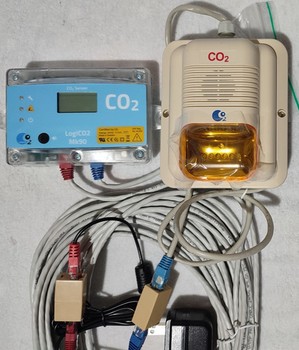Kit Completo De Sensor De Co2 Marca Logico2 Modelo Mk90 (Usado)