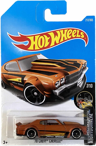Hot Wheels 70 Chevy Chevelle Nightburnerz 7/10 | 2016 Error
