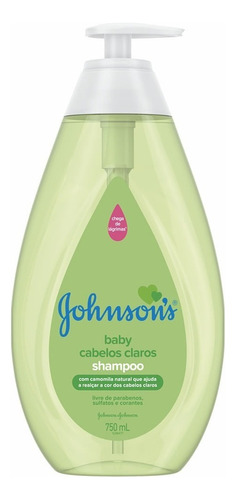 Shampoo Johnson &johnson Manzanilla 750 Ml