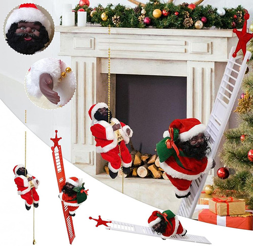 Papai Noel Preto Com Jingle Bells Música Brinquedos De Natal | Parcelamento sem juros Papai Noel Preto Com Jingle Bells Música Brinquedos De Natal | Parcelamento sem juros